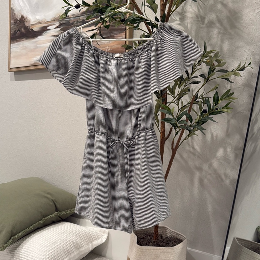 Off the shoulder romper